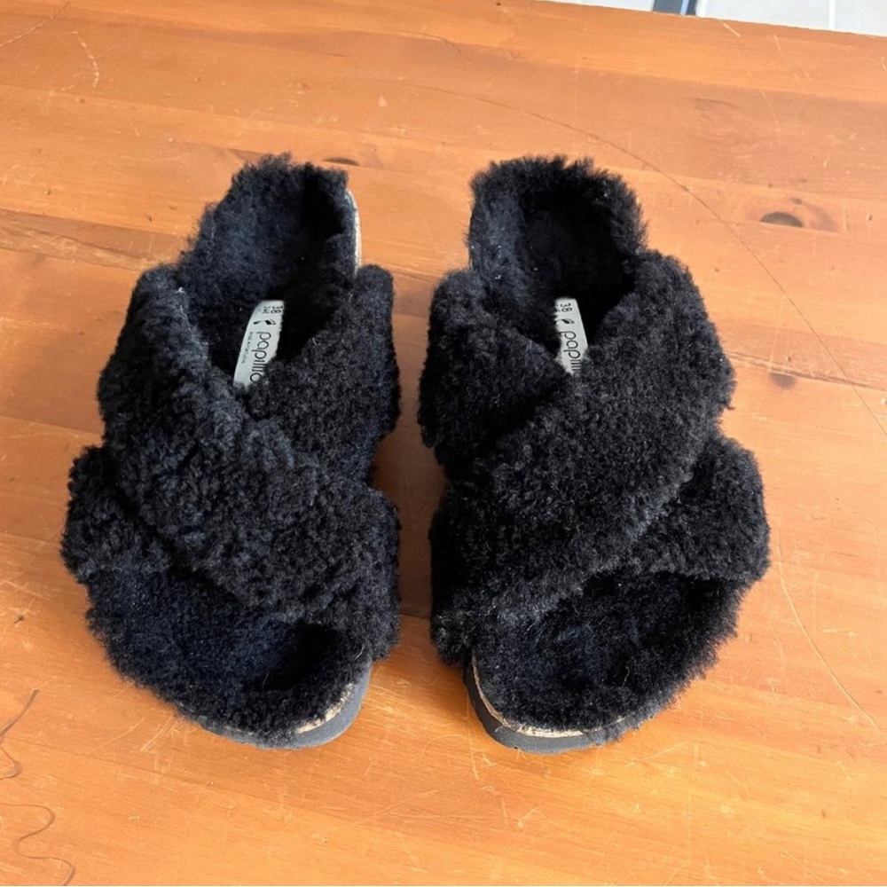 Birkenstock Arizona Big Buckle Shearling Sandals